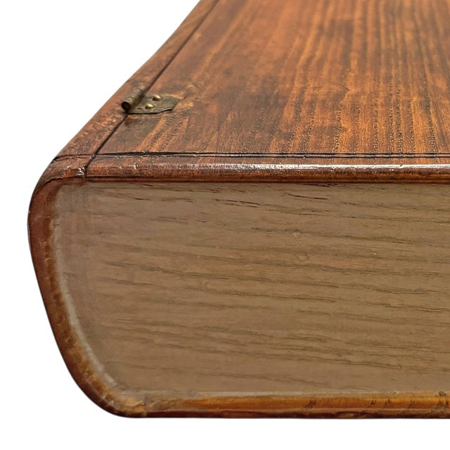 Coffee English Folk Art Book Box For Sale - Image 8 of 12