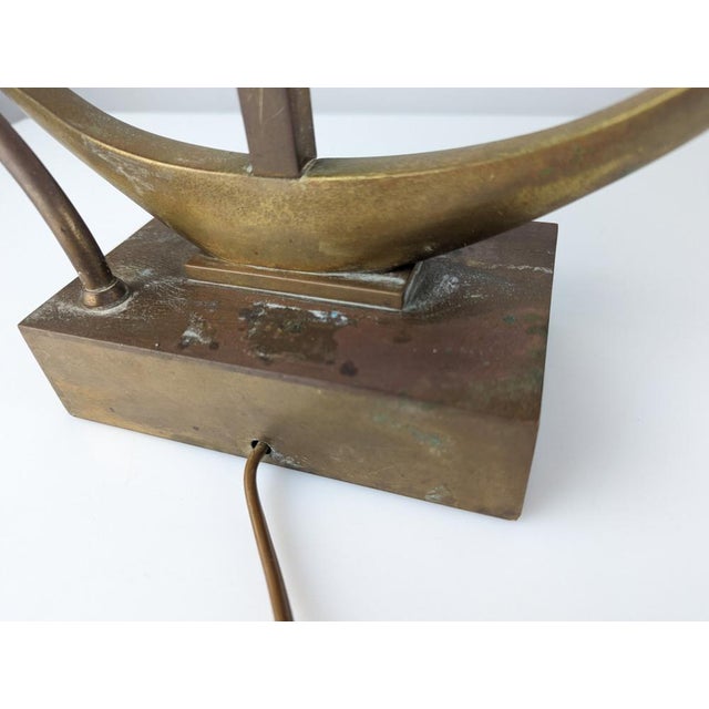 Sculpture Table Lamp by Willy Daro, 1970s For Sale - Image 9 of 15