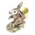 Italian Collectible Handmade Rabbit Bunny Animal Ceramic Figurine Arts & Crafts For Sale