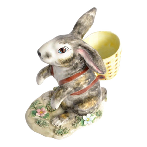 Italian Collectible Handmade Rabbit Bunny Animal Ceramic Figurine Arts & Crafts