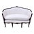 Antique French Louis XV Canape Settee Sofa For Sale
