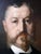 Late 19th Century Auguste Francois Roumegous, Portrait Composition, 1877, Oil Painting on Panel, Framed For Sale - Image 5 of 8