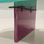 Aqua Asymmetrical Coffee Table in Glossy Lacquer from Saporiti Italia, 1980s For Sale - Image 8 of 18