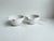 A pair of historic laboratory vessels made of high-fired, technical hard-paste porcelain by Rosenthal (Germania product...