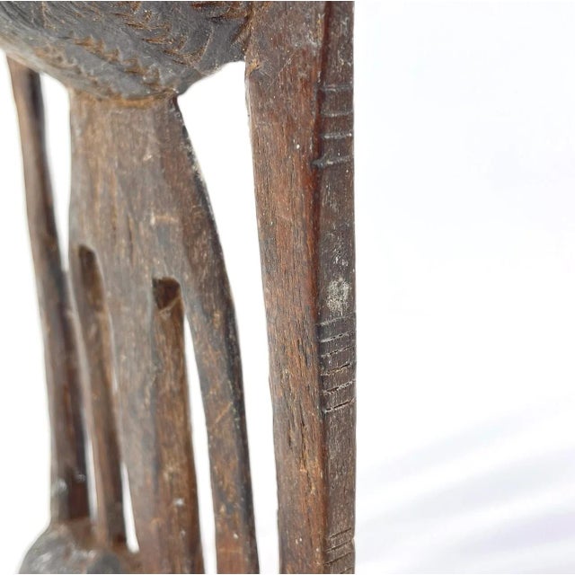 Early 20th Century Wooden Headrest Ethiopia For Sale - Image 4 of 7