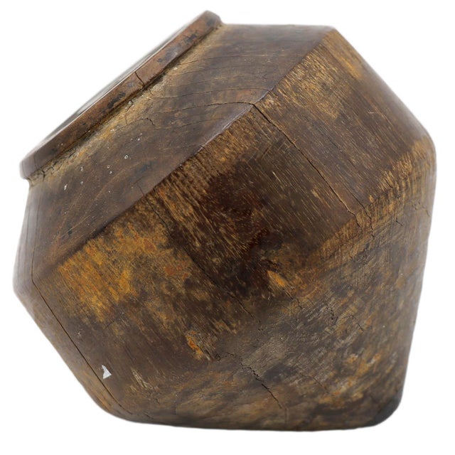 Vintage Spinning Wooden Top For Sale - Image 4 of 4