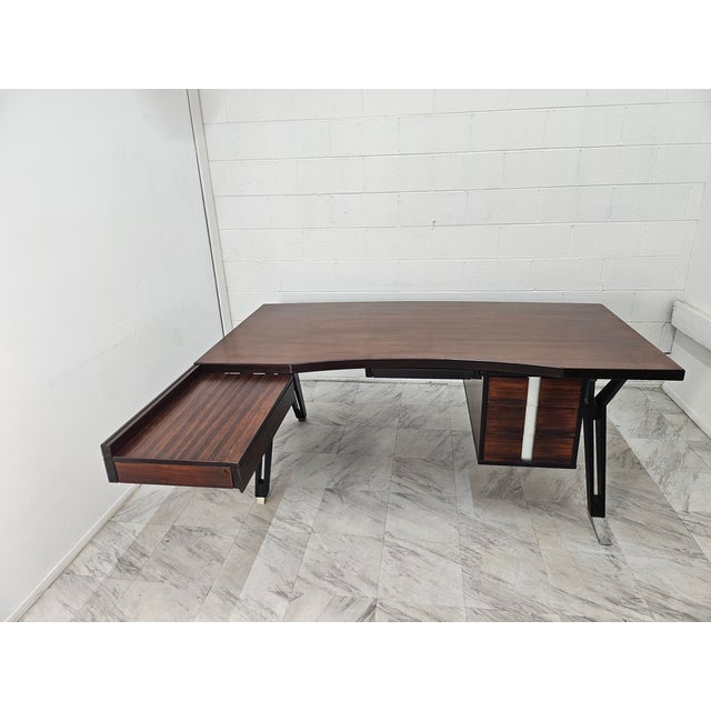 Ico Parisi Ico Parisi Design Desk for Mim, Circa 1958 For Sale - Image 4 of 18