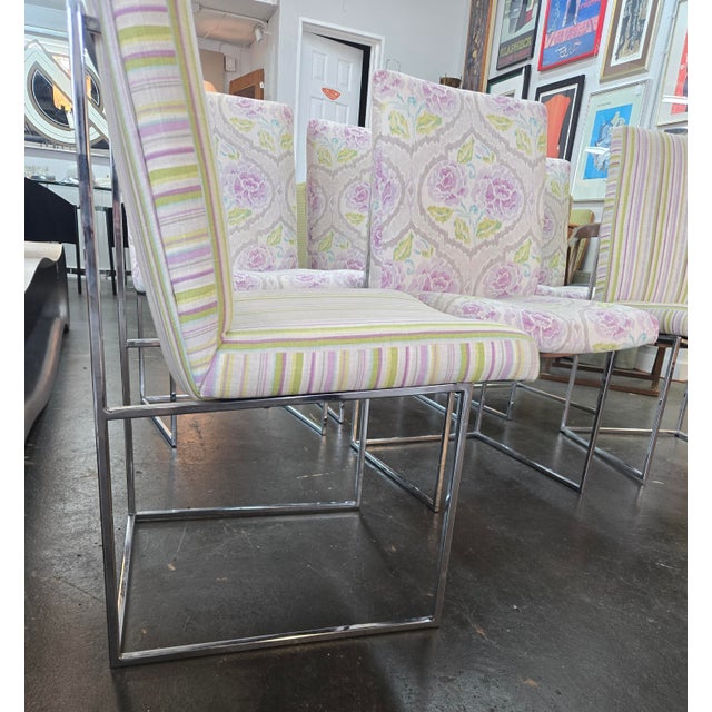 1970s Milo Baughman Model 1187-110 Dining Chairs-Set of 6 For Sale - Image 5 of 8