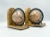 Wood Vintage Hong Kong Globe Bookends, 1970s, Set of 3 For Sale - Image 7 of 12