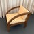 Wood 1930s Art Deco "D" Oak Armchair by Modernage Furniture After Paul Frankl For Sale - Image 7 of 9