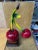 1990s Wooden Cherry Table Centerpiece For Sale - Image 9 of 9