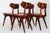 Vintage Dutch Teak Dining Chairs by Louis Van Teeffelen for Awa, 1960, Set of 4 For Sale - Image 6 of 14