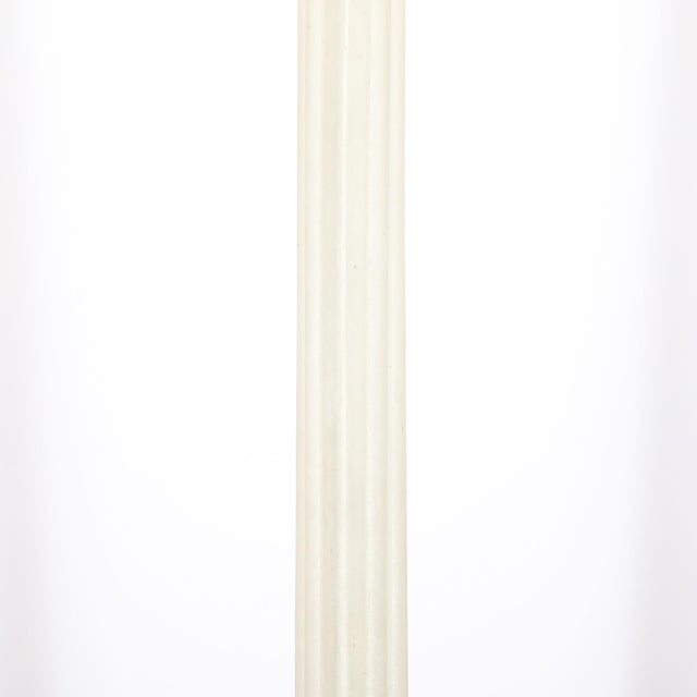 Mid-Century Modern Documented Mid-Century Modern Hand-Blown Scavo Glass Torchiere by Karl Springer For Sale - Image 3 of 15