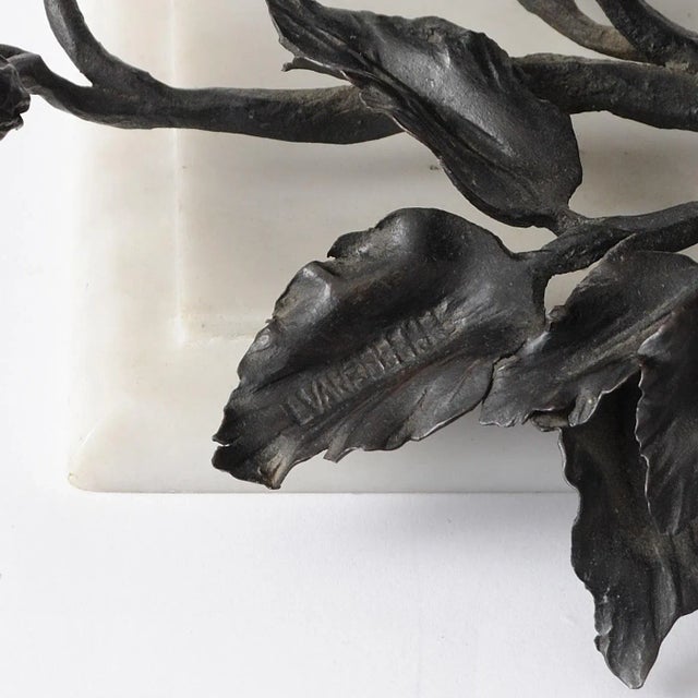 Antique Inkwell in Wrought Iron by Louis Van Boeckel For Sale - Image 11 of 12