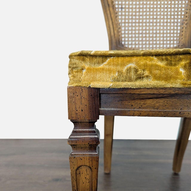 Brown Set of Four Vintage Century Furniture Dining Chairs For Sale - Image 8 of 12