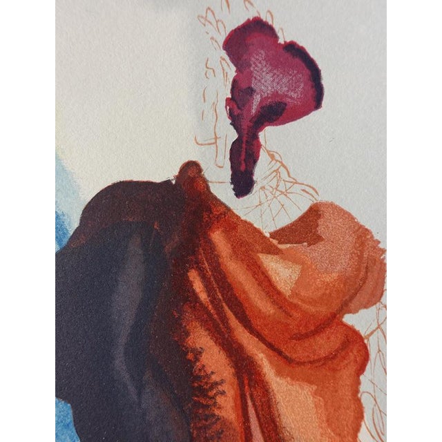 Salvador Dali, Saint Bernard's Prayer, Woodcut For Sale - Image 5 of 6