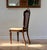 Cream Antique Carved Wood & Cane Dining Chair For Sale - Image 8 of 12