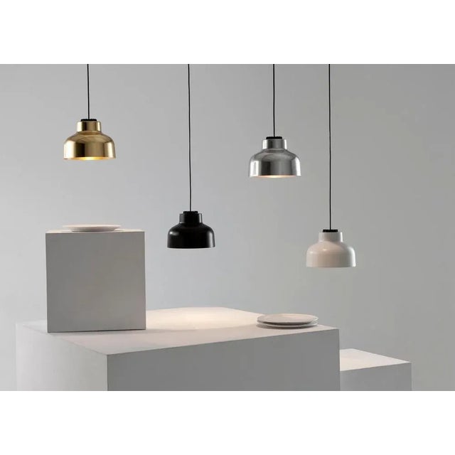 Polished Aluminum M64 Pendant Lamp by Miguel Mila For Sale - Image 6 of 9