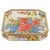 Vintage Octagonal Floral Acrylic and Brass Serving Tray by Alberto Sordi, Italy, 1970s For Sale - Image 12 of 12