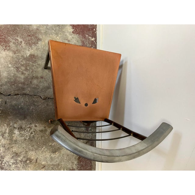 Postmodern Side Chair Bloomingdales For Sale In New York - Image 6 of 9