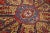 1910s 20th Century Antique Heriz Multicolor Floral Medallion Wool Rug For Sale - Image 5 of 9