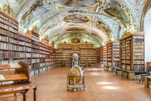 Strahov Library III, Prague Czech Republic, Contemporary Photograph by Richard Silver