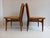 Low Mid-Century Italian Chairs, 1950s, Set of 2, in Very Good conditions. Designed 1950 to 1959