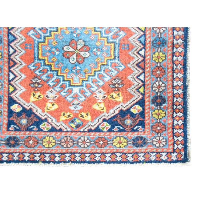 Early 20th Century Persian Heriz Runner For Sale - Image 11 of 14