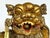 Chinoiserie Giltwood Foo Dog Architectural Fragment For Sale - Image 3 of 11