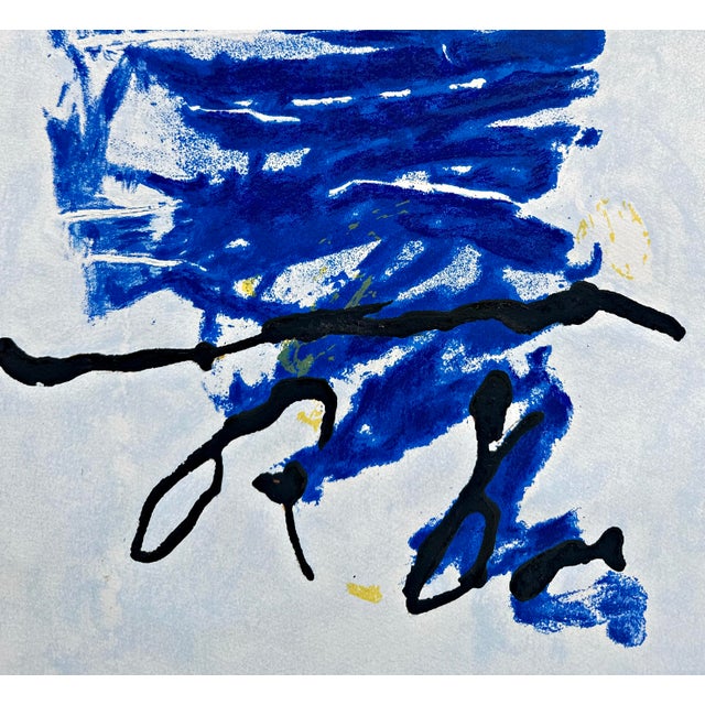 1990s Emil Schumacher, Original Terragraph from the Book of Genesis, 1998, No. 3 For Sale - Image 5 of 6