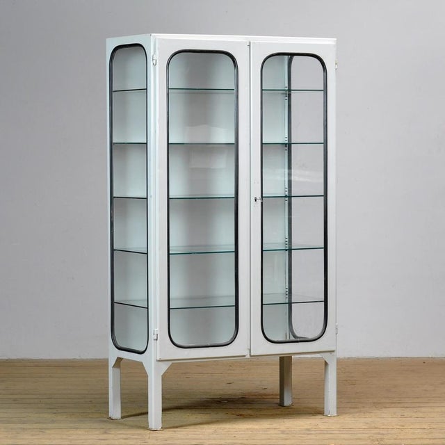 Industrial Vintage Medical Cabinet, 1970s For Sale - Image 3 of 10