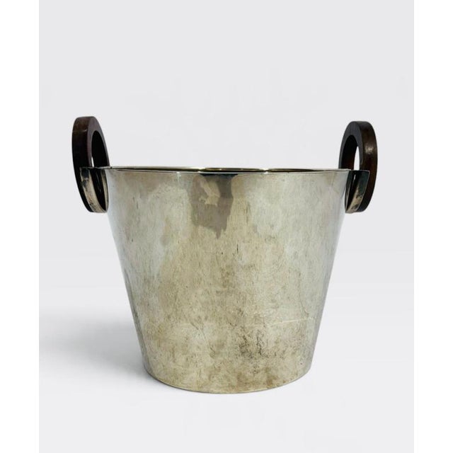 Silver Plated Wine Bucket from Argentina, 1990 For Sale - Image 3 of 13