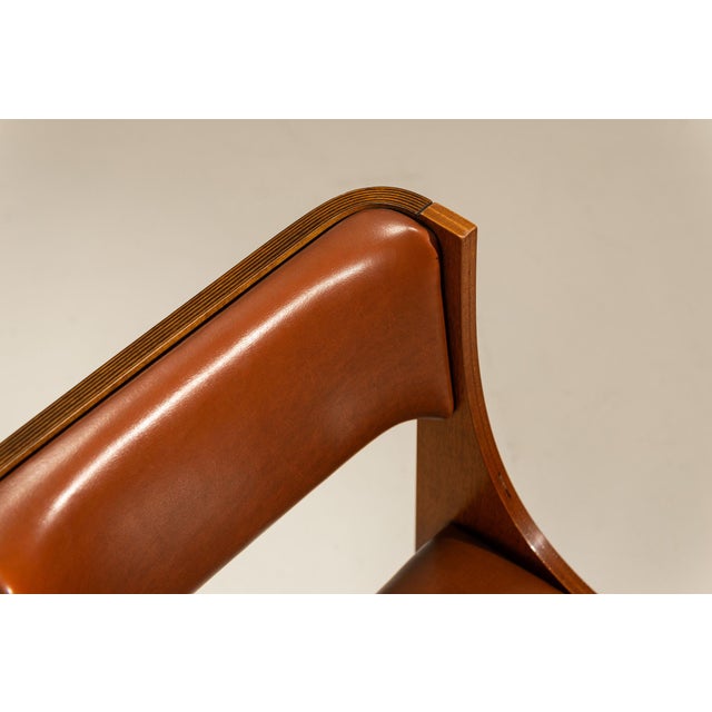Model 273 Dining Room Chairs attributed to Franco Asnaghi, Italy, 1966, Set of 6 For Sale - Image 10 of 13