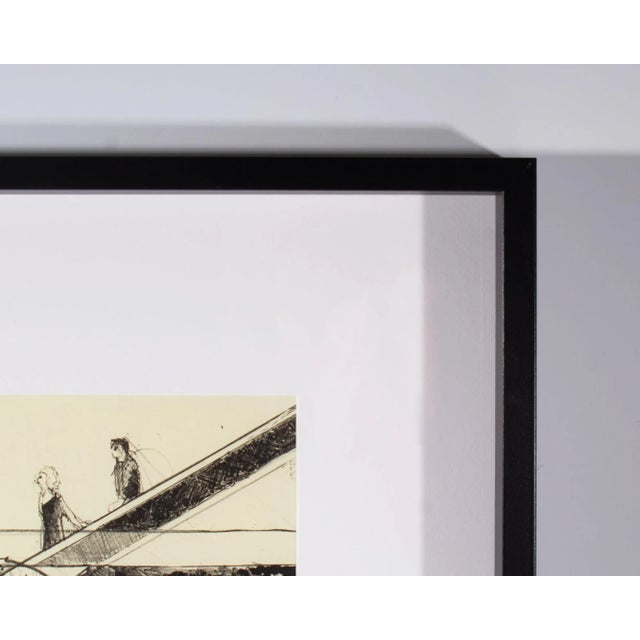 1989 “Profiles” Lithograph Print by James G. Davis For Sale In Indianapolis - Image 6 of 7