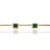 Not Yet Made - Made To Order VRJewels Luxury 6.2 Carat Emerald & Diamond 16 Inch Curb Link Chain Necklace in 14k Gold For Sale - Image 5 of 15
