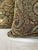 Textile Blue and Beige Paisley Pattern Decorative Pillows - A Pair For Sale - Image 7 of 7