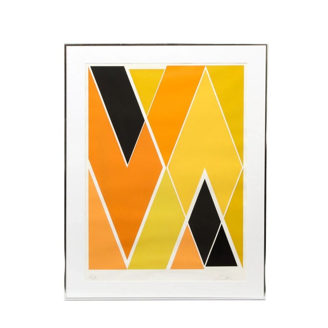 Larry Zox, Untitled (Diagonal Composition), circa 1965 For Sale - Image 10 of 10