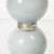 Pair of Modernist Dove Grey Murano Glass Table Lamps With 24-Karat Gold Bands For Sale - Image 15 of 15