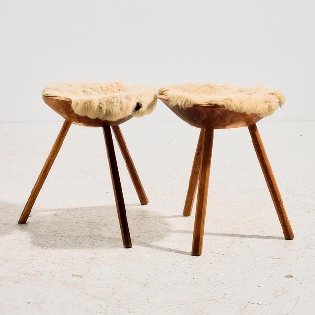Handcrafted Milking Stool, 1950s For Sale - Image 14 of 14