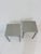 Emeco Philippe Starck for Emeco Hand-Brushed Aluminum Occasional Tables | Set of 2 For Sale - Image 4 of 7