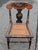 19th C. Baltimore Ebonised & Painted Bergere Side Chair, 1880s For Sale - Image 10 of 14