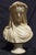 Stone Bust of Veiled Lady in Reconstructed Carrara Marble by Marco D'Urso For Sale - Image 7 of 7