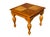 Broyhill Vintage Broyhill Tuscan Neoclassical End Table – Solid Wood Square Side Table With Fluted Turned Legs & Four-Way Matched Top For Sale - Image 4 of 11