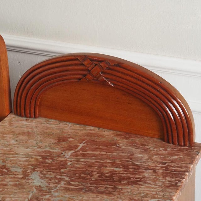 Glass Dressing Table with Mirror, 1890s For Sale - Image 7 of 18