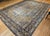 Vintage Persian Tabriz Rug, Hand-Knotted Wool, Herati Geometric Pattern, Navy & Camel, 10x13 For Sale - Image 4 of 13
