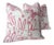 Hunt Slonem "Bunny Hutch" in Pink & White 20" Pillows - A Pair For Sale In Atlanta - Image 6 of 6