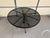 Mid-Century Outdoor Iron Woodard Round Dining Table Offered is a Mid-Century Outdoor Iron Woodard Round Dining Table....