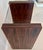 Studio Crafted Art Deco style Macassar Ebony end tables that featured an striking minimalist design. The bold, vertical...