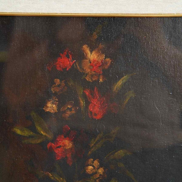 Elisabetta Marchioni, Flower Vase, 2000s, Oil on Canvas For Sale - Image 4 of 6