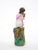 Antique Austrian Vienna Porcelain Sculpture of a Young Girl Holding Her Dog For Sale - Image 9 of 10